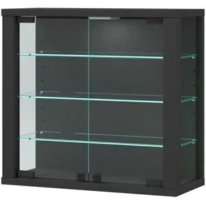 Höffner Hängevitrine  Vitrosa ¦ grau ¦ Maße (cm): B: 42,6 H: 39,9