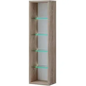 Höffner Hängeregal  Rasito ¦ holzfarben ¦ Maße (cm): B: 21 H: 76,6