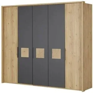 uno Drehtürenschrank  Sopa ¦ holzfarben ¦ Maße (cm): B: 256,4 H: 220 T: 58.0