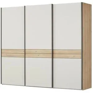 uno Schwebetürenschrank  Suna ¦ beige ¦ Maße (cm): B: 250 H: 217 T: 67.0