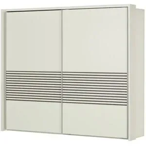 uno Schwebetürenschrank  Casablanca ¦ weiß ¦ Maße (cm): B: 260 H: 221 T: 67.0