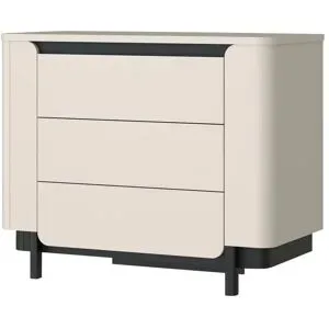 Höffner Kommode  Santori ¦ creme ¦ Maße (cm): B: 95,6 H: 77,9 T: 44.8