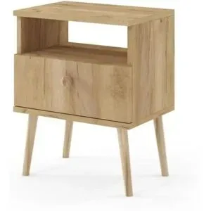 Höffner Nachtkommode  Ikon ¦ braun ¦ Maße (cm): B: 44 H: 55,5