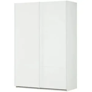 Höffner Schwebetürenschrank  Canzo ¦ weiß ¦ Maße (cm): B: 153 H: 223 T: 60.5