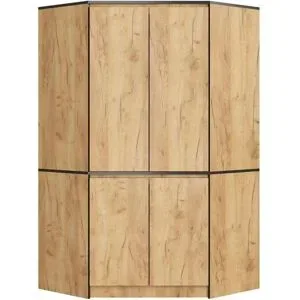 Höffner Eckschrank  Ophelia ¦ holzfarben ¦ Maße (cm): B: 100 H: 180