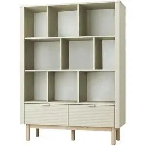 pinio Regal  Miloo ¦ beige ¦ Maße (cm): B: 120 H: 160 T: 42.0