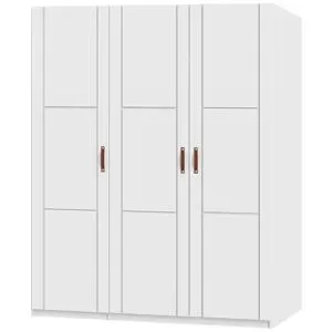 Lifetime Kleiderschrank  150 ¦ weiß ¦ Maße (cm): B: 150 H: 201,5 T: 53.0