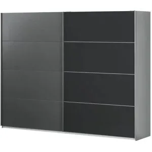 meinSchrank Schwebetürenschrank  Marie ¦ grau ¦ Maße (cm): B: 271 H: 210 T: 62.0