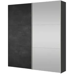 Dreamer eXpress Schwebetürenschrank  Dreamer ¦ schwarz ¦ Maße (cm): B: 202,5 H:
