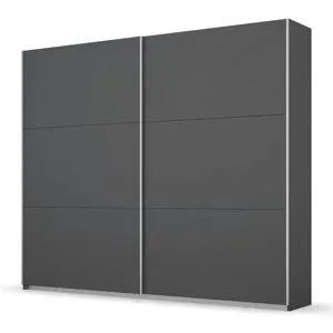 Höffner Schwebetürenschrank  Acton ¦ grau ¦ Maße (cm): B: 218 H: 59