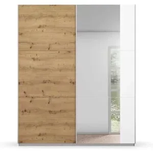 Höffner Schwebetürenschrank  Acton ¦ weiß ¦ Maße (cm): B: 175 H: 59