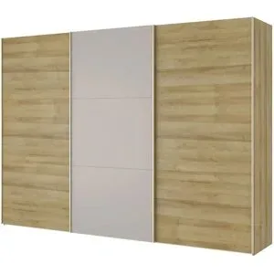 Dreamer eXpress Schwebetürenschrank  Dreamer ¦ holzfarben ¦ Maße (cm): B: 303 H: