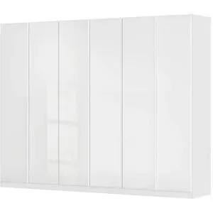 Höffner Drehtürenschrank  Monostar ¦ weiß ¦ Maße (cm): B: 271 H: 210 T: 54.0