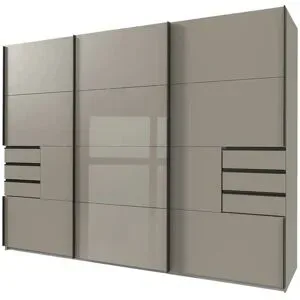 Höffner Schwebetürenschrank  Shawbury ¦ beige ¦ Maße (cm): B: 270 H: 210 T: 64.0