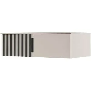 Höffner Aufsatz   ¦ beige ¦ Maße (cm): B: 100 H: 30 T: 61.0