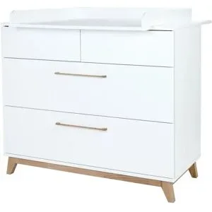 Höffner Wickelkommode Lina  Lina ¦ weiß ¦ Maße (cm): B: 115 H: 194