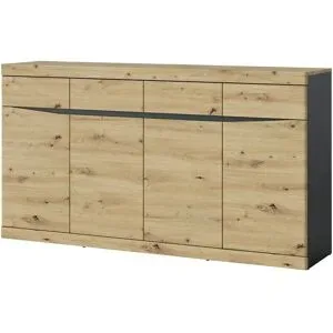 Höffner Sideboard  Turino Neo ¦ holzfarben ¦ Maße (cm): B: 168 H: 92,1 T: 39.9