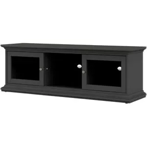 Höffner Lowboard  Chester ¦ schwarz ¦ Maße (cm): B: 149,4 H: 50,7 T: 41.6