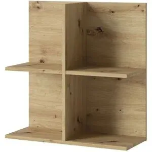 Höffner Wandregal  Turino Neo ¦ holzfarben ¦ Maße (cm): B: 60 H: 62 T: 24.0