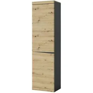 Höffner Stauraumelement  Turino Neo ¦ holzfarben ¦ Maße (cm): B: 54 H: 196,6 T: 39.6