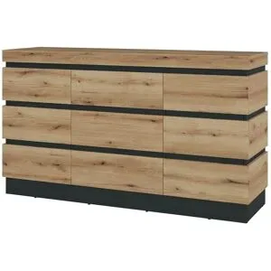 Höffner Sideboard  Savoca ¦ holzfarben ¦ Maße (cm): B: 161 H: 93 T: 45.0