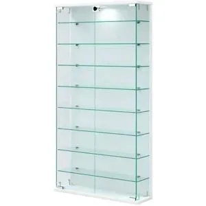 Höffner Hängevitrine  Relas ¦ weiß ¦ Maße (cm): B: 59 H: 114