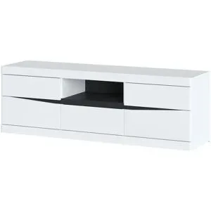 Höffner Lowboard  Turino Neo ¦ weiß ¦ Maße (cm): B: 150 H: 50 T: 39.9
