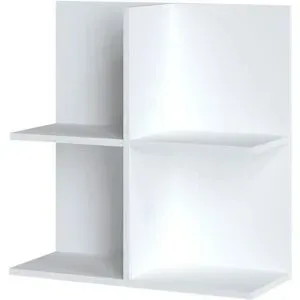 Höffner Wandregal  Turino Neo ¦ weiß ¦ Maße (cm): B: 60 H: 62 T: 24.0
