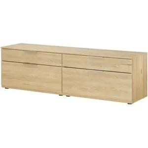 Höffner Lowboard  Sellin ¦ holzfarben ¦ Maße (cm): B: 180 H: 54 T: 45.0