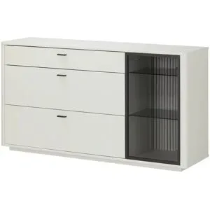 uno Sideboard  Montreal ¦ weiß ¦ Maße (cm): B: 165 H: 88 T: 44.0
