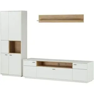 Jette Home Wohnkombination  Coruna ¦ weiß ¦ Maße (cm): B: 288 H: 208 T: 50.0