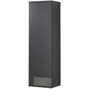 Jette Home Hängeschrank  Stone ¦ grau ¦ Maße (cm): B: 46 H: 150 T: 38.0