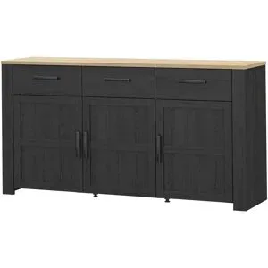 Höffner Sideboard  Toneo ¦ weiß ¦ Maße (cm): B: 166 H: 87 T: 42.0