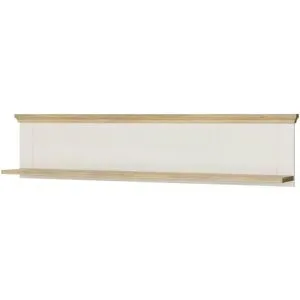 Höffner Wandboard  Countryside ¦ weiß ¦ Maße (cm): B: 149,5 H: 32 T: 22.8