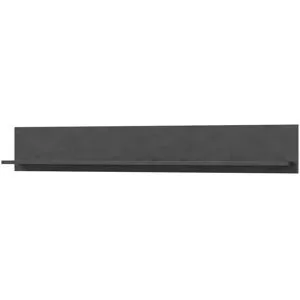 Höffner Wandboard  Bardenas ¦ schwarz ¦ Maße (cm): B: 140 H: 20