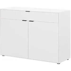 Jette Home Sideboard  Como ¦ weiß ¦ Maße (cm): B: 122 H: 88 T: 46.0