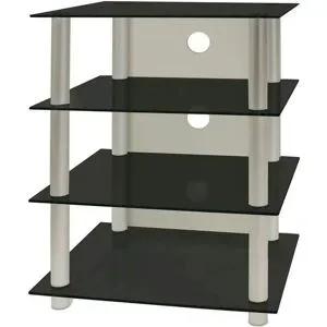 Höffner Regal  Blados ¦ silber ¦ Maße (cm): B: 59 H: 70 T: 49.0