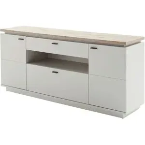 uno Sideboard  Amantea ¦ grau ¦ Maße (cm): B: 180 H: 81 T: 44.0