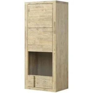 Höffner Hängevitrine  Sahara ¦ holzfarben ¦ Maße (cm): B: 49,6 H: 120 T: 35.0
