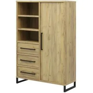 uno Standregal  Ronda ¦ holzfarben ¦ Maße (cm): B: 110 H: 160 T: 45.0