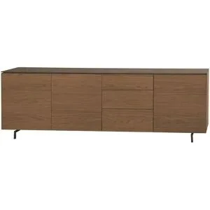 uno Sideboard  Stone ¦ holzfarben ¦ Maße (cm): B: 242 H: 77 T: 45.0
