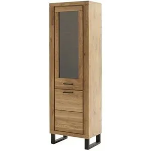 uno Vitrine  Kain ¦ holzfarben ¦ Maße (cm): B: 63 H: 199 T: 40.0