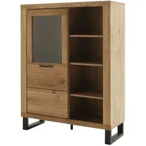 uno Kombi-Highboard  Kain ¦ holzfarben ¦ Maße (cm): B: 108 H: 140 T: 40.0