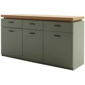 uno Sideboard  Zimon ¦ grün ¦ Maße (cm): B: 156 H: 83 T: 44.0