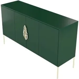 Höffner Sideboard  Merlin ¦ grün ¦ Maße (cm): B: 138 H: 79