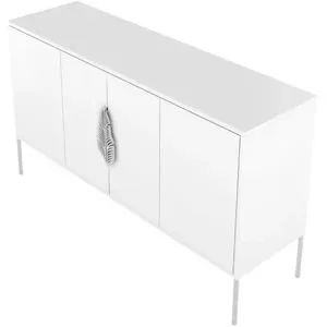 Höffner Sideboard  Merlin ¦ weiß ¦ Maße (cm): B: 138 H: 79