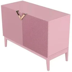 Höffner Sideboard  Demi ¦ rosa/pink ¦ Maße (cm): B: 100,5 H: 70