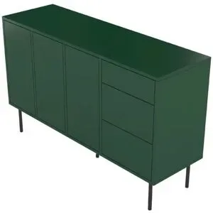 Höffner Sideboard  Mirka ¦ grün ¦ Maße (cm): B: 130 H: 80