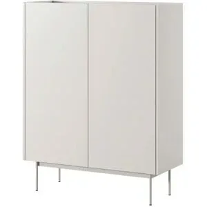Höffner Highboard  Color ¦ beige ¦ Maße (cm): B: 97 H: 122