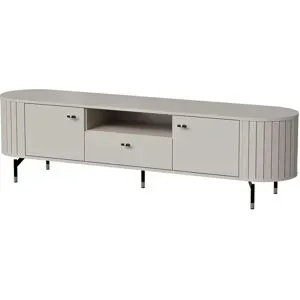 Höffner Lowboard  Zante ¦ beige ¦ Maße (cm): B: 180 H: 49